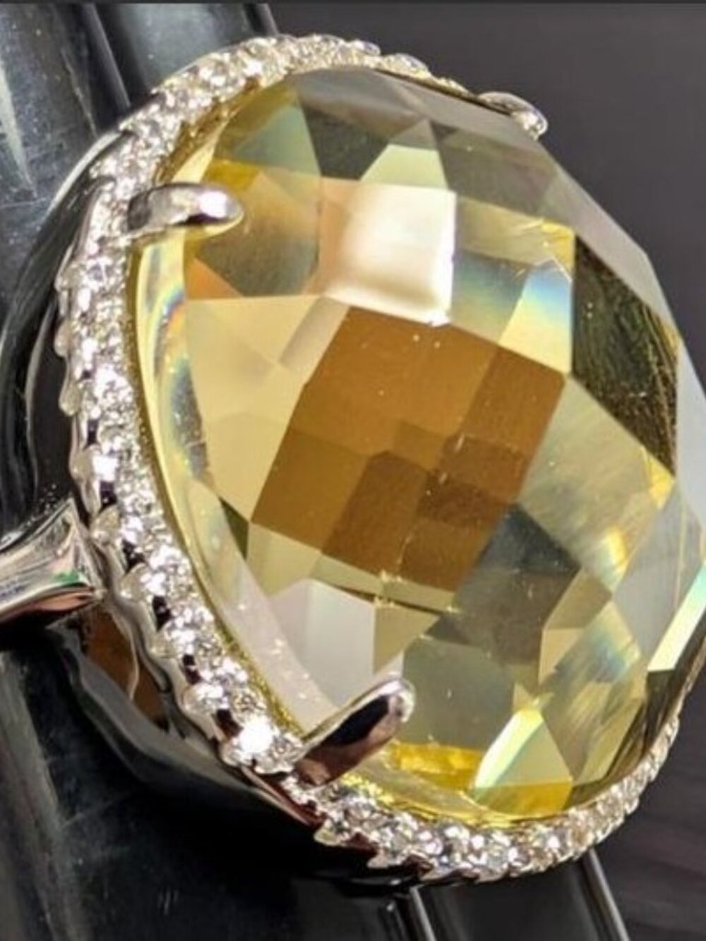 Sterling Silver Cubic Zirconia Ring